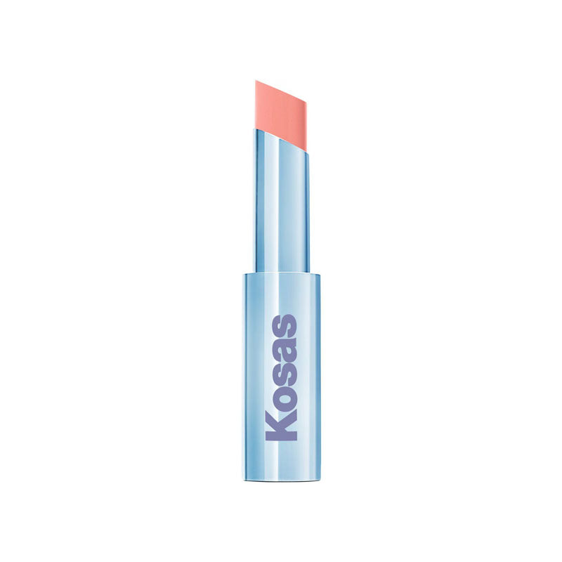 Kosas Wet Stick Moisturizing Shiny Sheer Lipstick - Skinny Dip - Cool Baby Pink