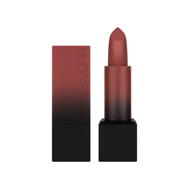 Huda Beauty Power Bullet Matte Lipstick - Third Date-A Rebellious Rosewood (Warm Toned)