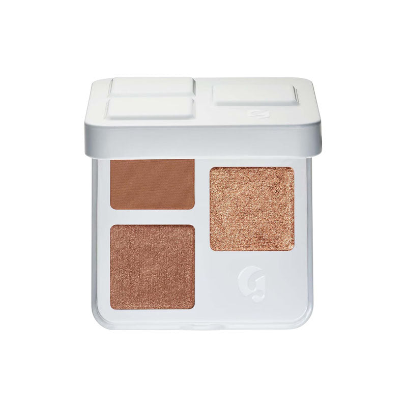 Glossier Monochromes Essential Eyeshadow Trio Palette - Teak