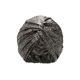 Slip Silk Turban - Leopard