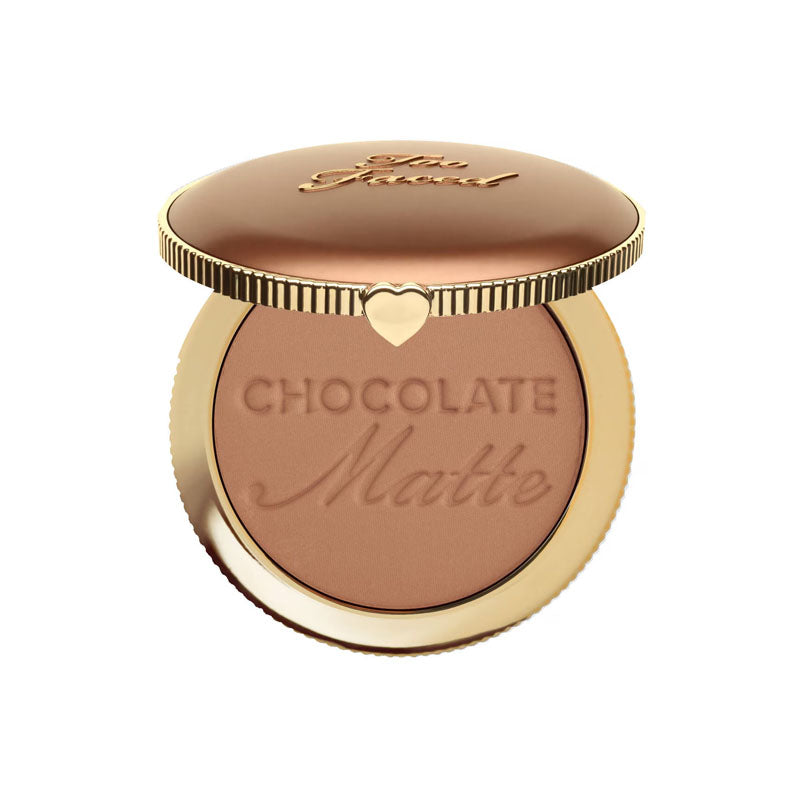 Too Faced Chocolate Soleil Bronzer - Buildable Powder Matte Finish - Chocolate