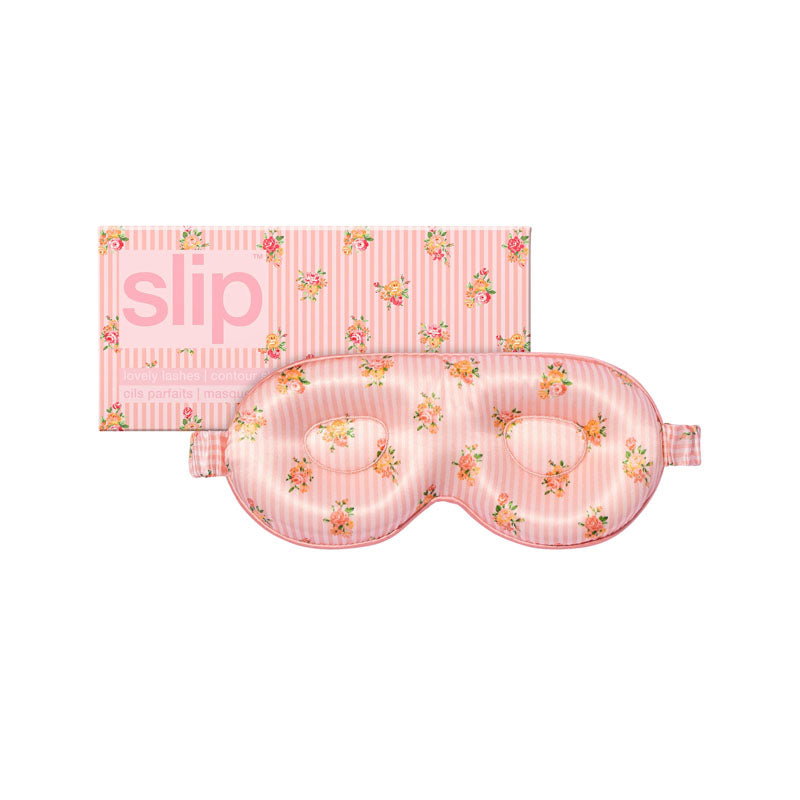 Slip Silk Lovely Lashes Contour Sleep Mask - Petal