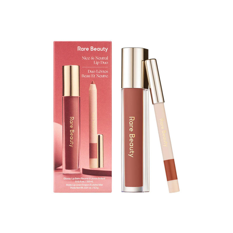 Rare Beauty Nice & Neutral Lip Duo Set