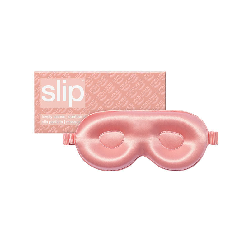 Slip Silk Lovely Lashes Contour Sleep Mask - Rose