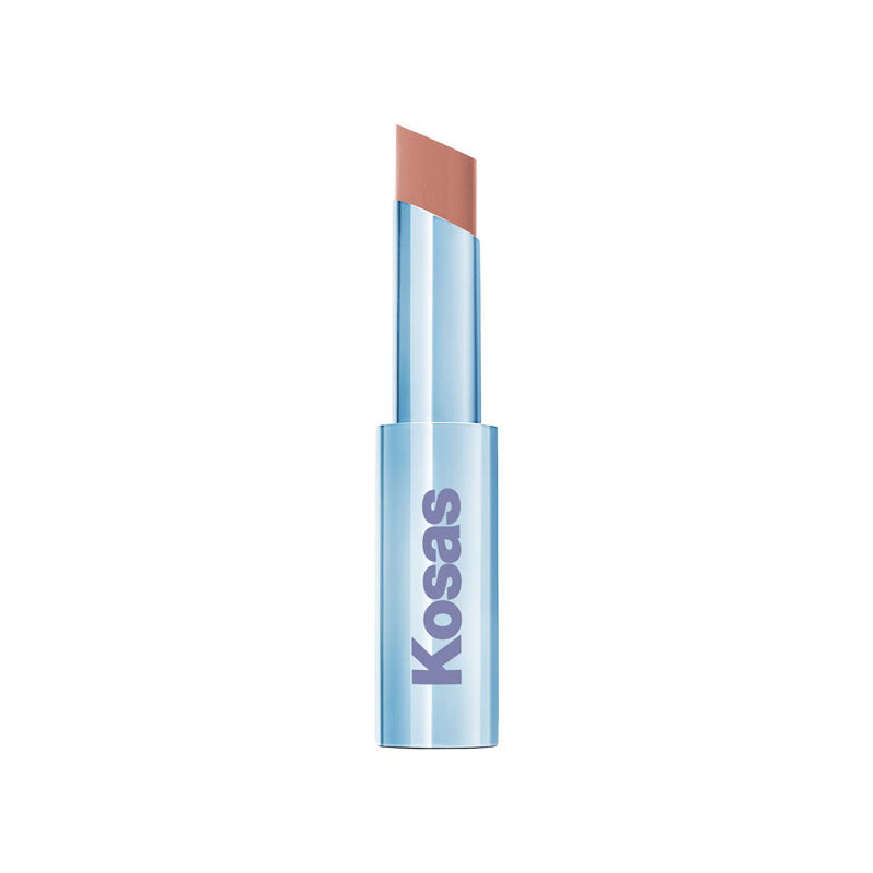 Kosas Wet Stick Moisturizing Shiny Sheer Lipstick - Heat Wave - Neutral Rosy Beige