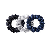 Slip Silk Large Hair Scrunchies - Midnight