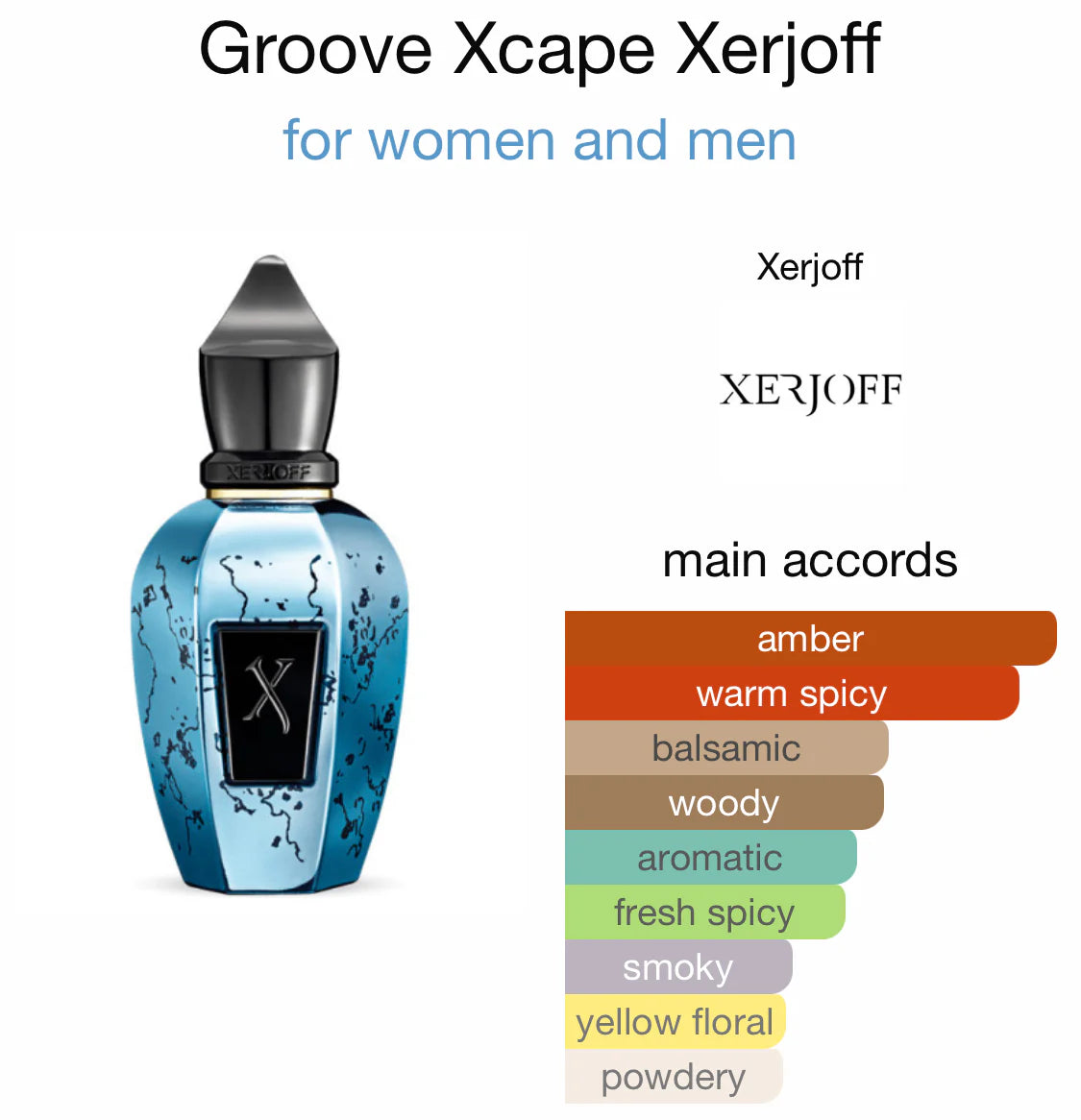 Xerjoff Groove Xcape Parfum for Unisex - 50 ml