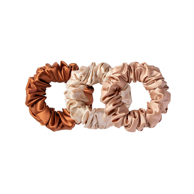 Slip Silk Large Hair Scrunchies - Desert Rose