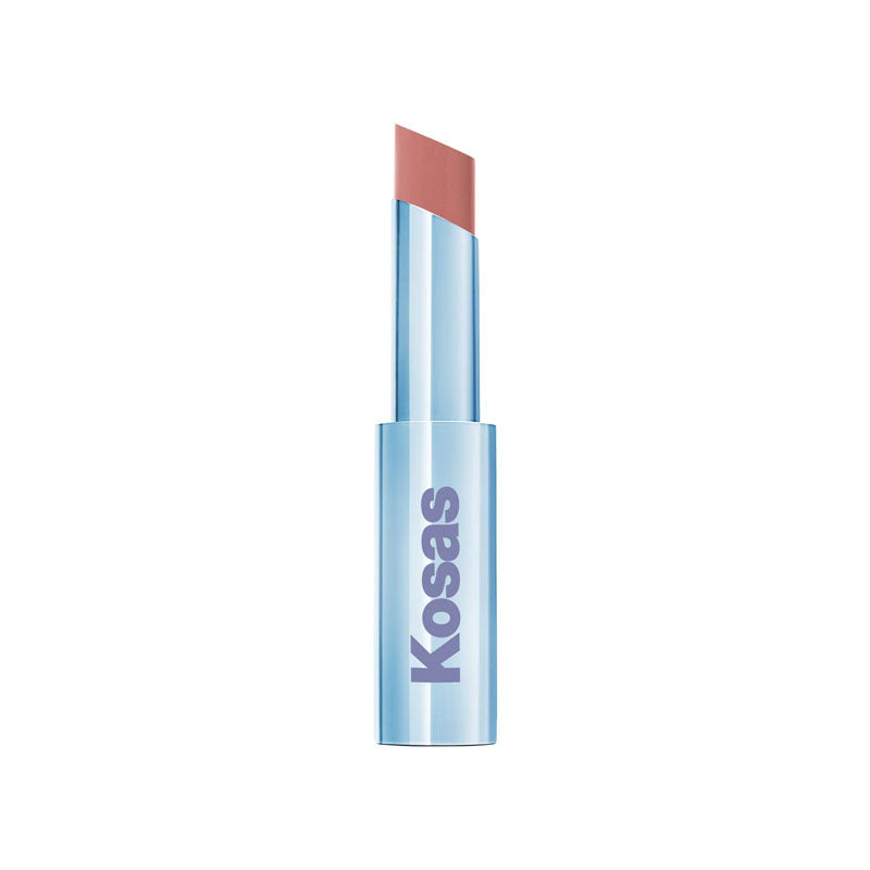 Kosas Wet Stick Moisturizing Shiny Sheer Lipstick - Hot Beach - Warm Rosy Beige