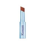 Kosas Wet Stick Moisturizing Shiny Sheer Lipstick - Island High - Warm Toasty Red