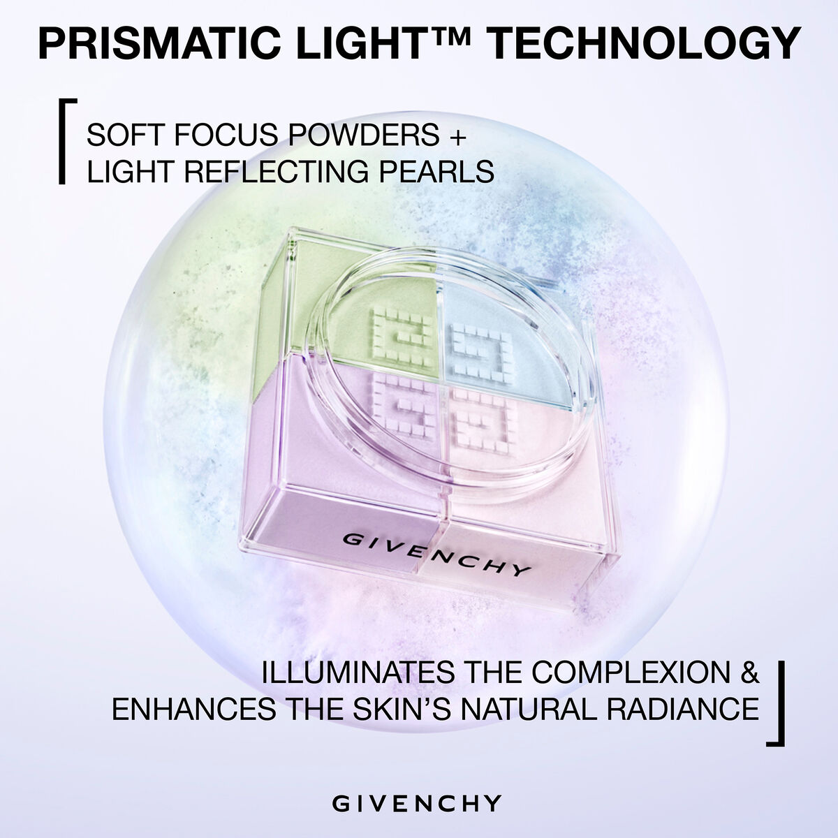 Givenchy Mini Prisme Libre 4-Color Loose Powder - Finishing N04 Mousseline Acidulee