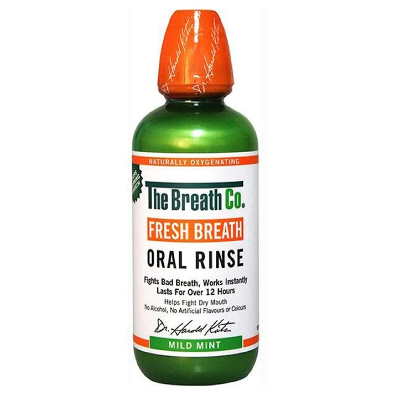 The Breath Co Mild Mint Oral Rinse