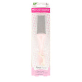 Brush Works Foot Rasp File To Soften And Remove Dead Skin From The Feet