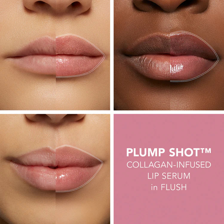 Buxom Plump Shot™ Sheer Tint Collagen-Infused Lip Serum - Flush