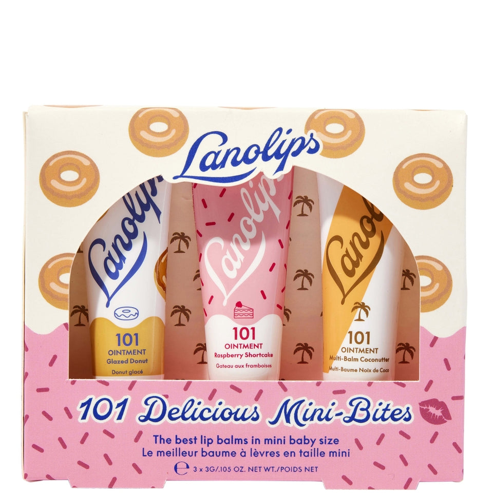 Lanolips 101 Ointment Delicious Mini Bites Set