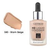 Catrice HD Liquid Coverage Foundation - 040 Warm Beige