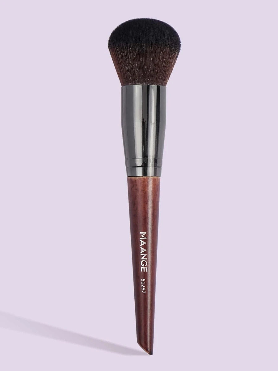 Maange Professional Oversized Blush Brush  - Redwood - 18.5cm