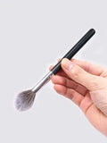 Black Flame Highlighter Makeup Brush - Black