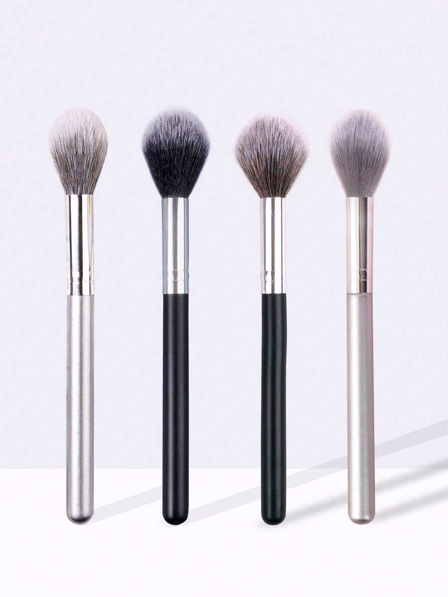 Black Flame Highlighter Makeup Brush - Black