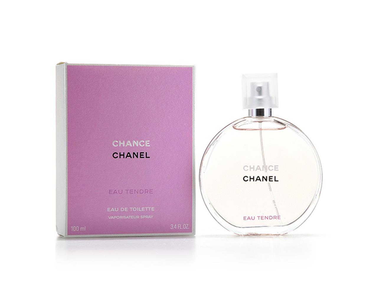 Chanel CHANCE EAU TENDRE Eau De Toilette Spray for Her - 100 ml