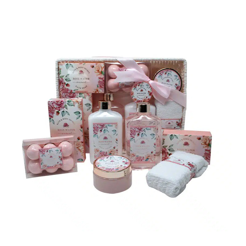 Paris Glam Body Care Rose Water Set  - 7 pcs