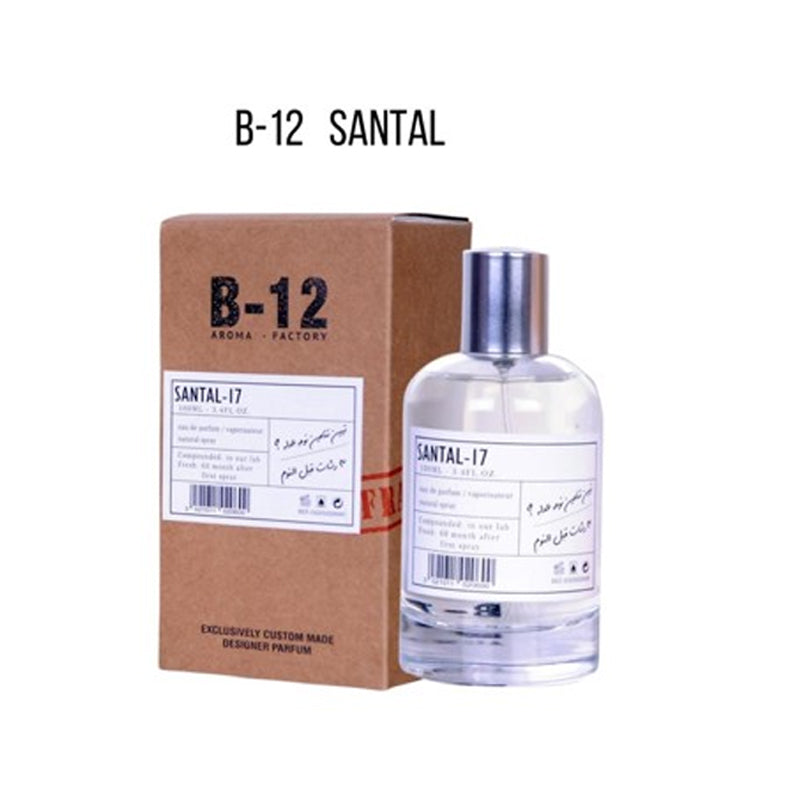 B12 SANTAL EDP For Unisex - 100ml