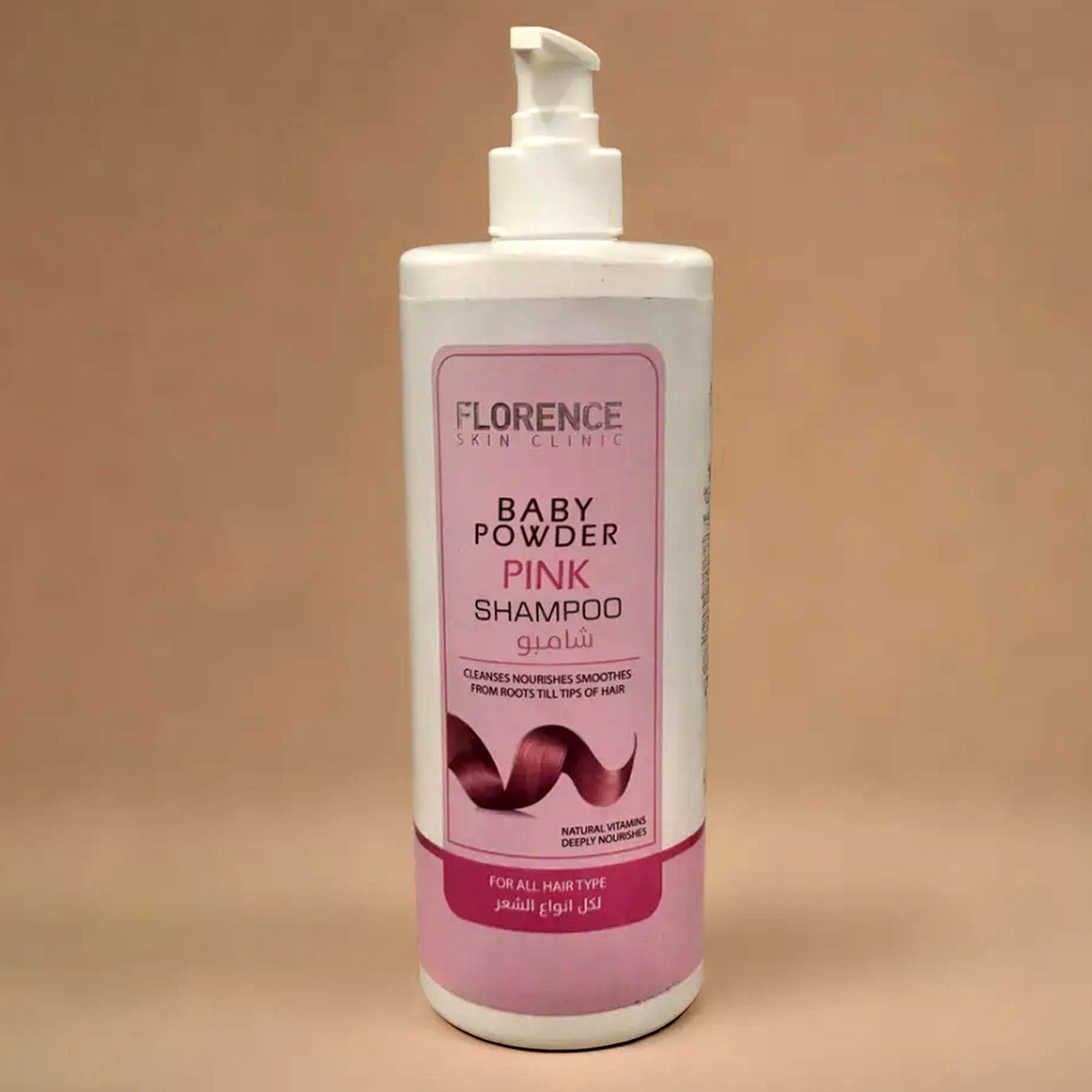 Florence Skin Clinic Baby Powder Pink Shampoo - 800 mL