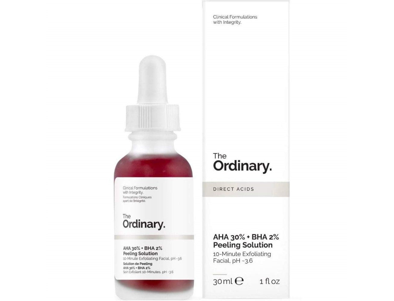 The Ordinary AHA 30% + BHA 2% Peeling Solution - 30ml