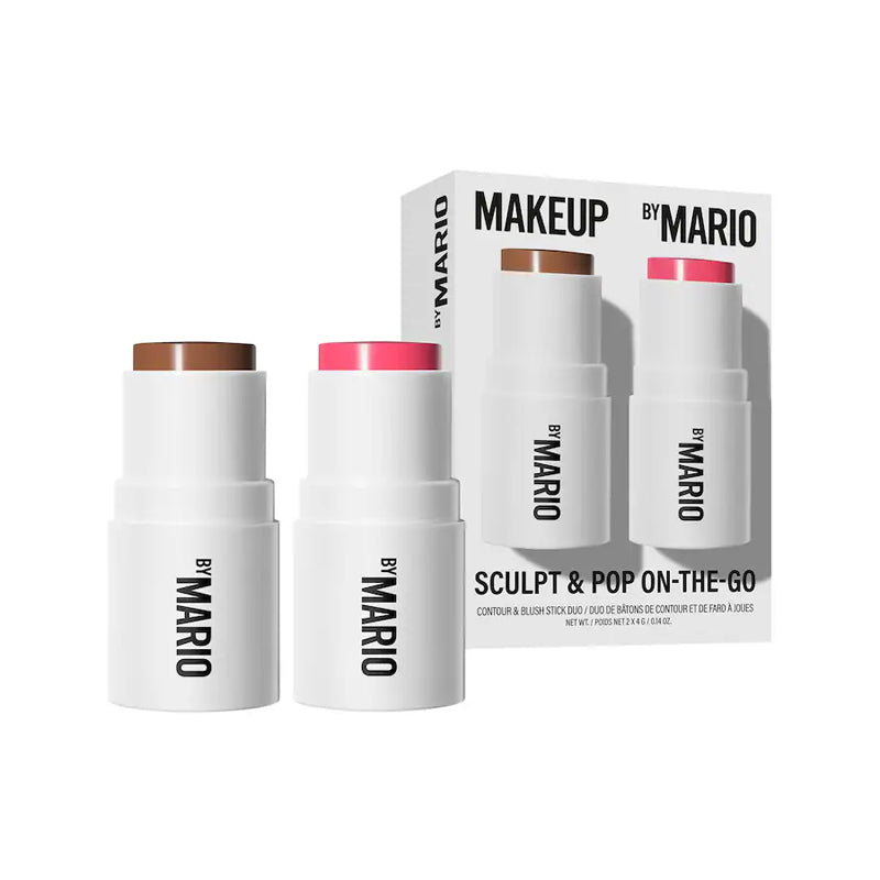 MAKEUP BY MARIO Mini Sculpt & Pop On-The-Go - Dark / Raspberry