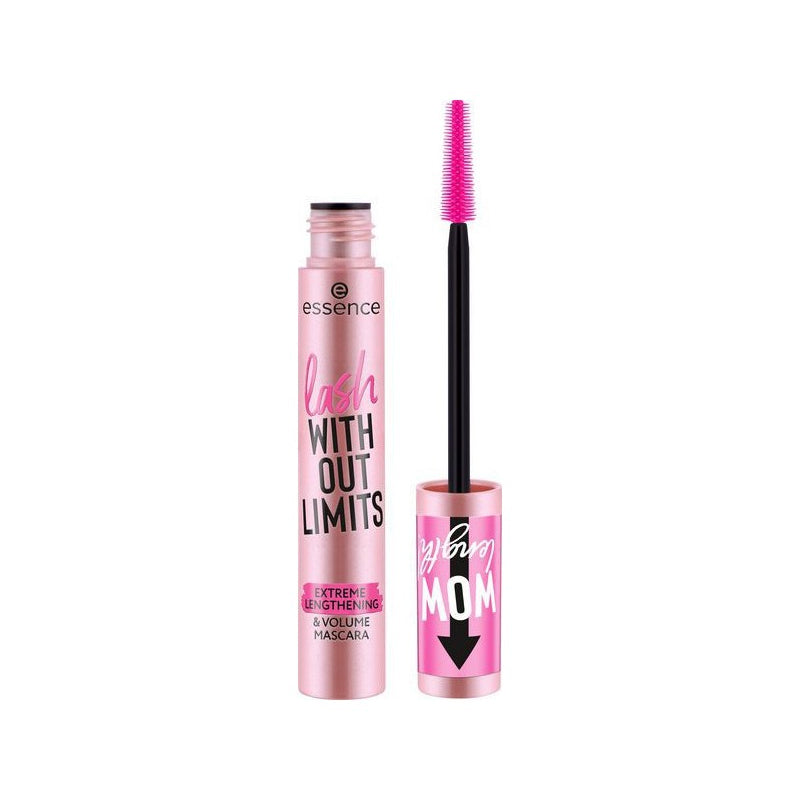 Essence Lash WITHOUT LIMITS EXTREME LENGTHENING & VOLUME MASCARA 01 Ultra Black