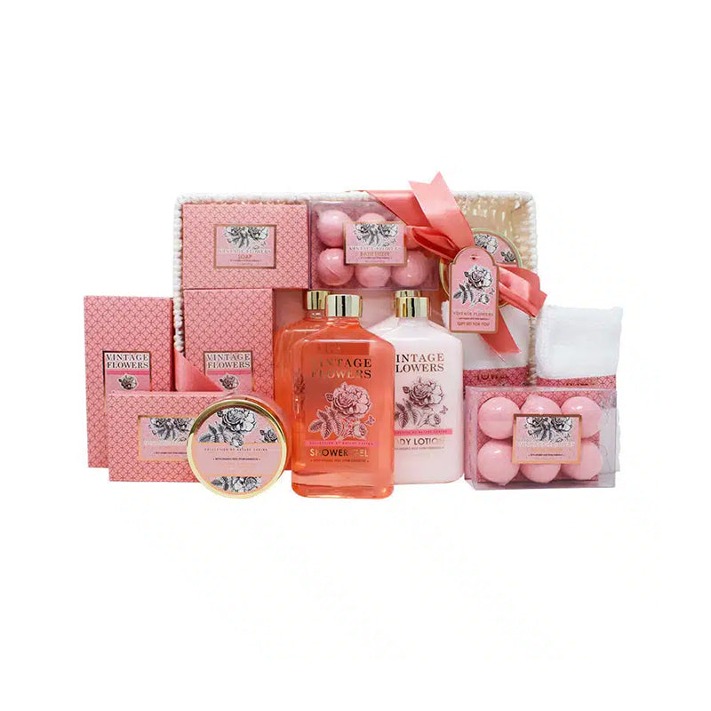 Paris Glam Body Care Vintage Flower Set - 7 pcs