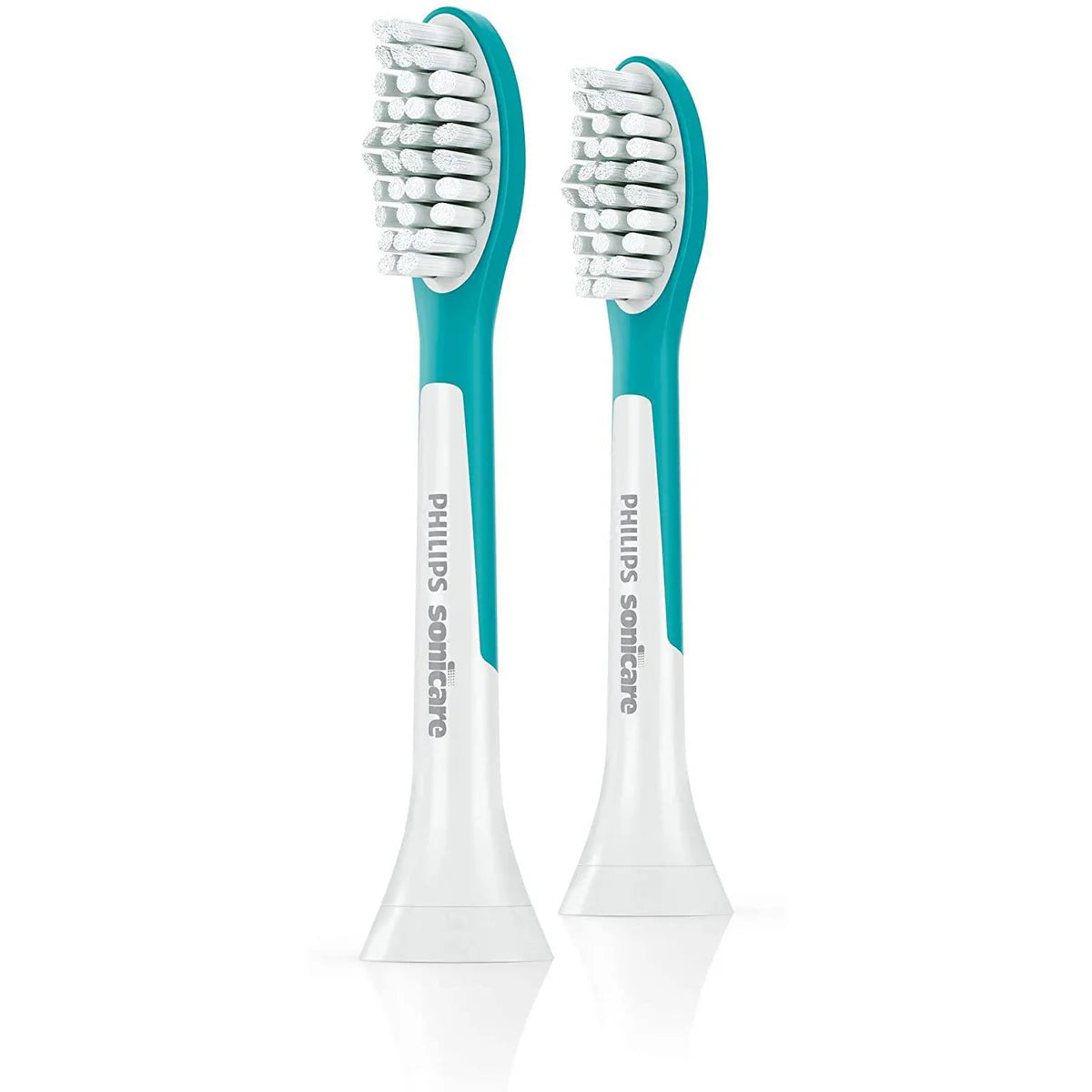 Philips toothbrush heads Sonic Standard, for Kids, 2pcs - White/Green