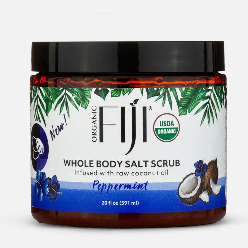 Fiji Whole Body Sugar Scrub With Coconut Oil - Peppermint 591 ml