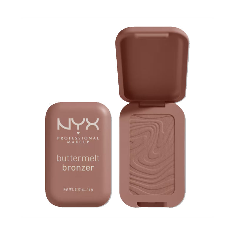 NYX Professional Makeup Buttermelt Powder Bronzer, -All Butta'd Up – 5 g