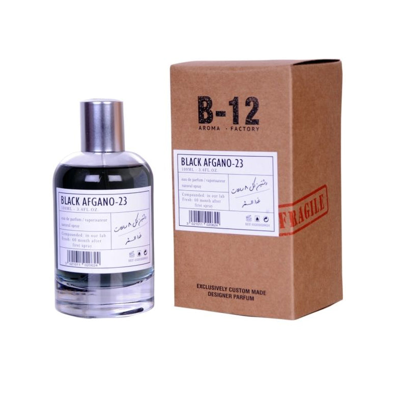 B-12 Black Afgano-23 EDP For Unisex - 100ml