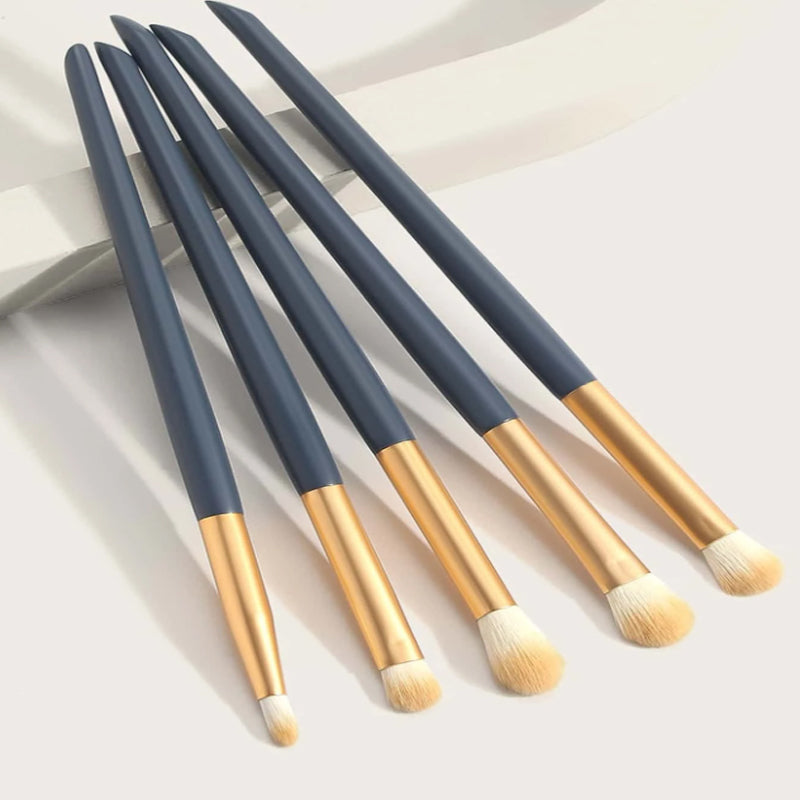 Beauty Eyeshadow Makeup Brush Set - 5 Pcs