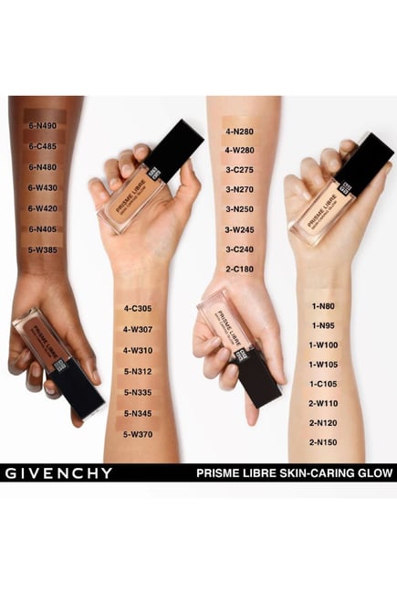 Givenchy Prisme Libre Skin-Caring Glow Foundation - 1-N80