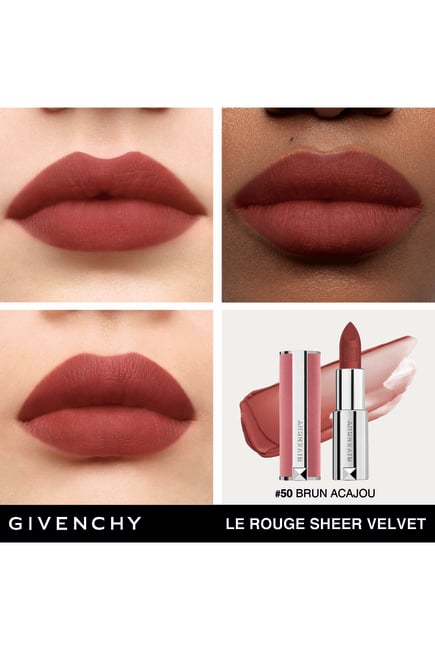 Givenchy Le Rouge Sheer Velvet Matte Lipstick - N°50