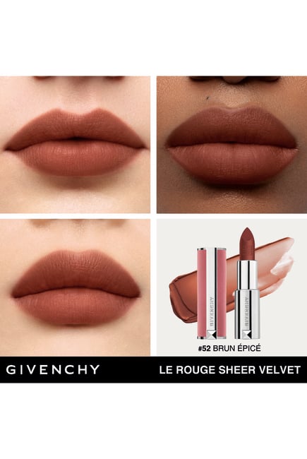 Givenchy Le Rouge Sheer Velvet Matte Lipstick - N52