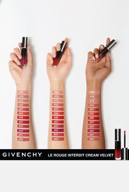 Givenchy Le Rouge Interdit Cream Velvet Lipstick - Beige Dore