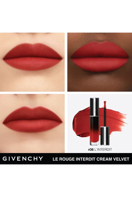 Givenchy Le Rouge Interdit Cream Velvet Lipstick - L'Interdit