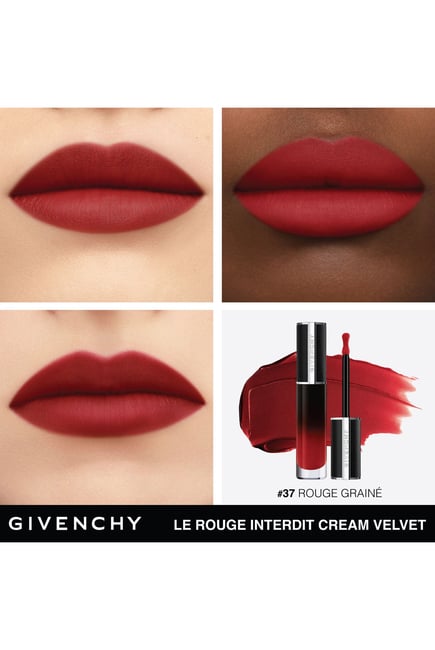 Givenchy Le Rouge Interdit Cream Velvet Lipstick -  Rouge Graine