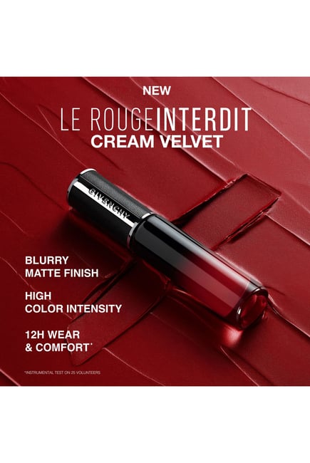 Givenchy Le Rouge Interdit Cream Velvet Lipstick - Brun Erable