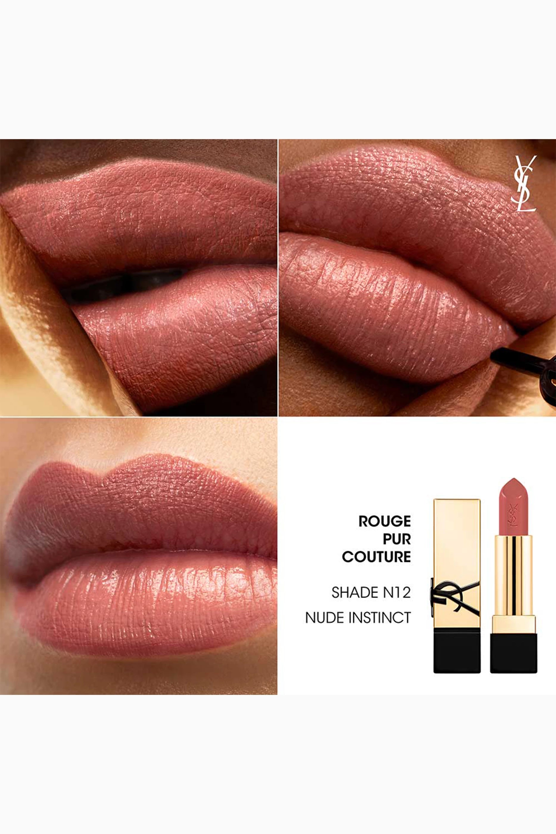 Yves Saint Laurent Rouge Pur Couture Reno Lipstick - N12 Nude Instinct