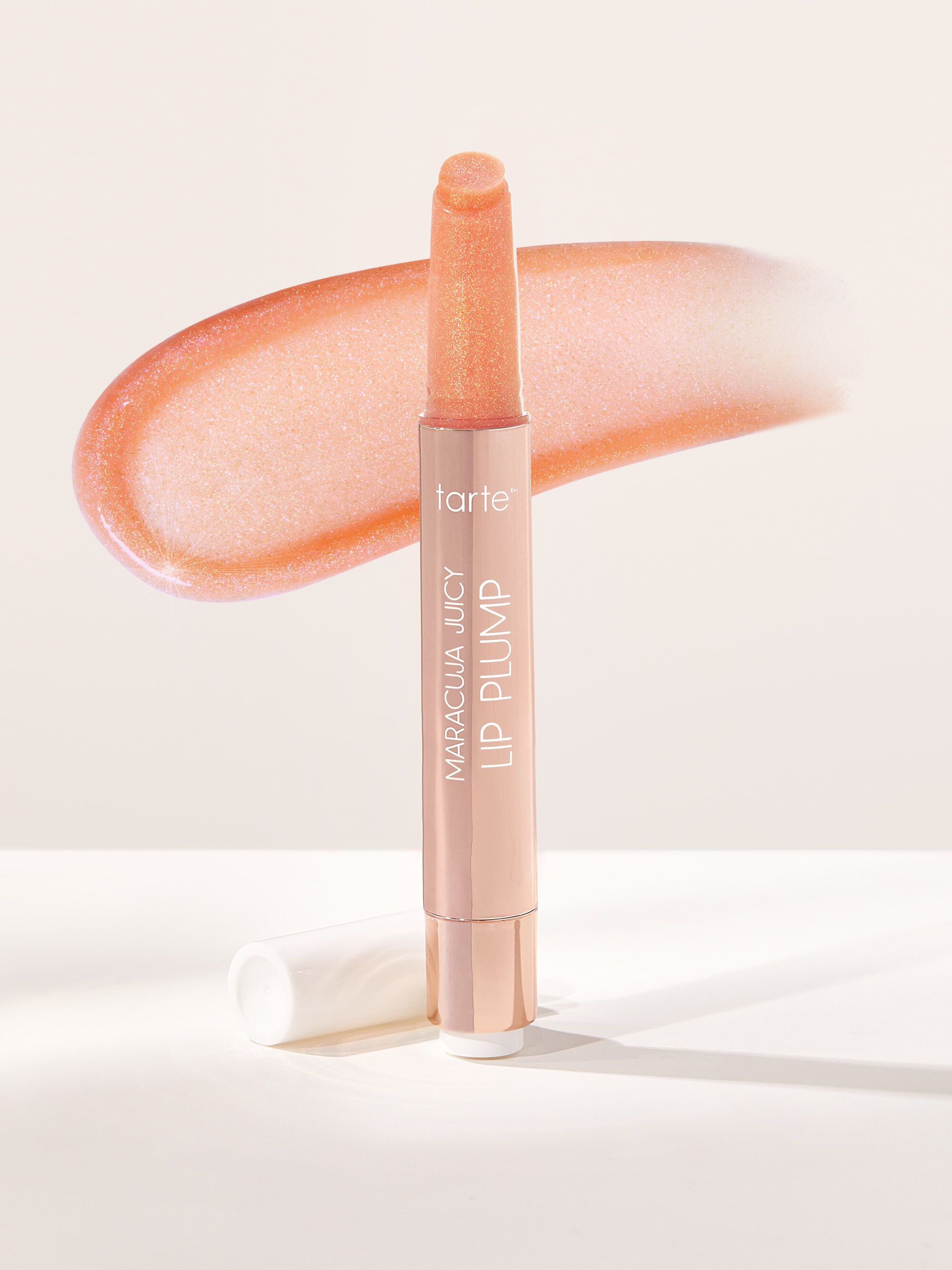 Tarte Maracuja Juicy Lip Shimmer Glass Plump - Peach