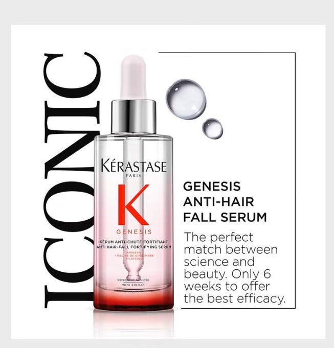 Kerastase Genesis Anti Hair-Fall Serum for Hair and Scalp - 90ml