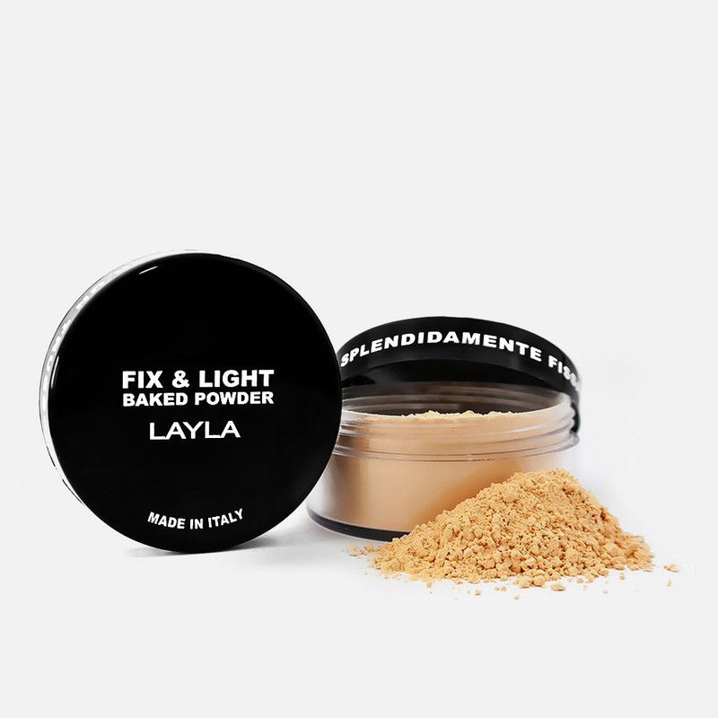 Layla Cosmetics Fix And Light Baked Powder