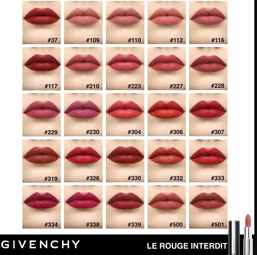 Givenchy Le Rouge Interdit Intense Silk Lipstick 3.4 g -  Rose Fané