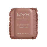 NYX Professional Makeup Buttermelt Powder Bronzer, -All Butta'd Up – 5 g