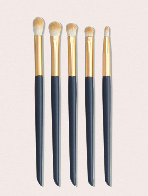 Beauty Eyeshadow Makeup Brush Set - 5 Pcs